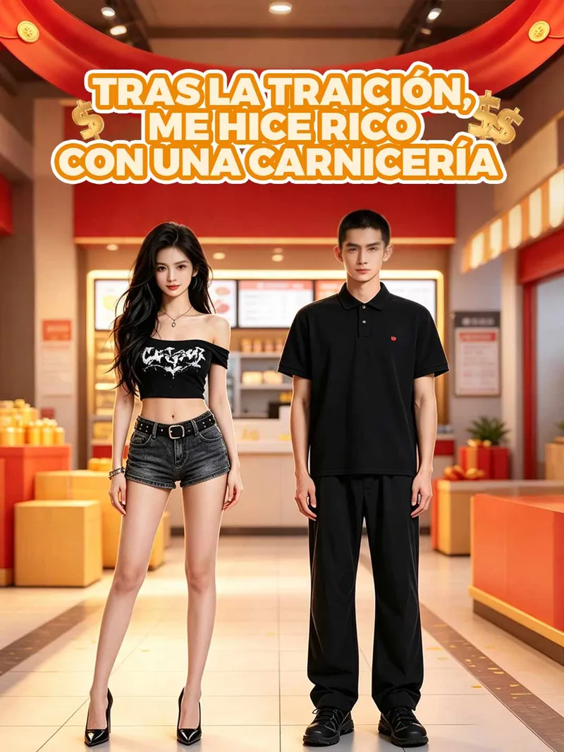 Portada de Tras la traición, me hice rico con una carnicería