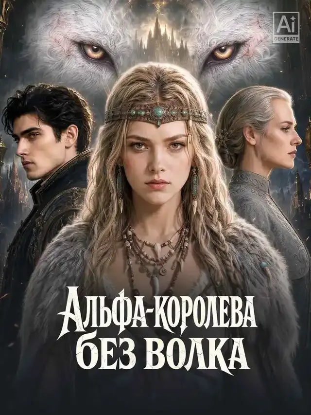 Обложка «Альфа-королева без волка»