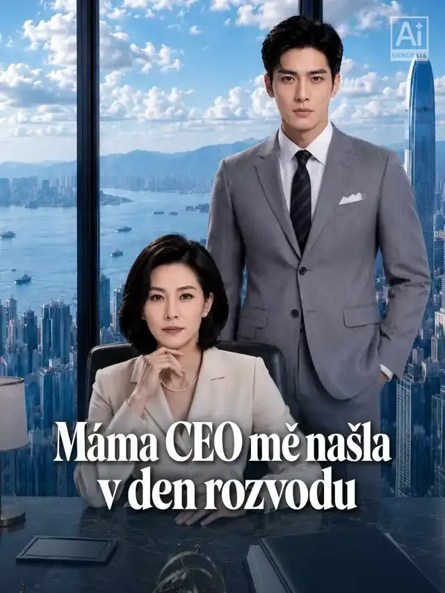 Obálka Máma CEO mě našla v den rozvodu