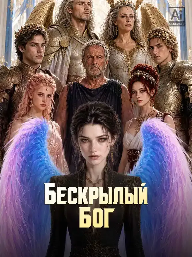 Обложка «Бескрылый бог»