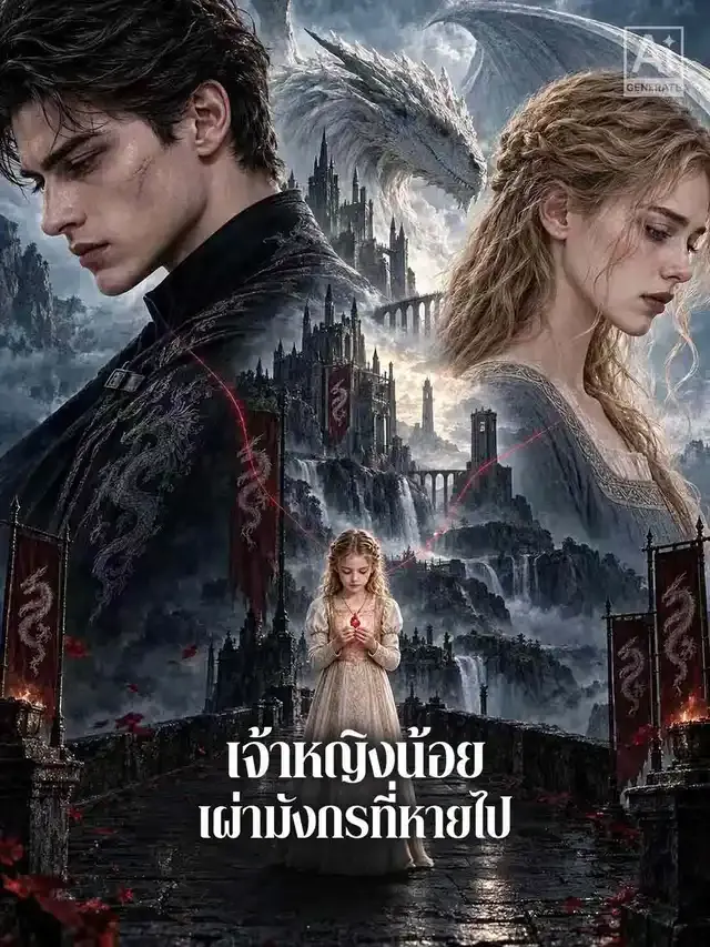หน้าปกเจ้าหญิงน้อยเผ่ามังกรที่หายไป