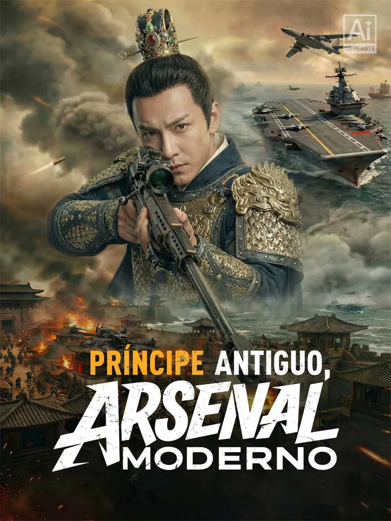 Portada de Príncipe antiguo, arsenal moderno