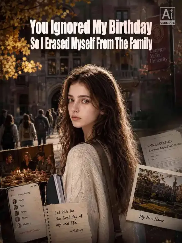 You Ignored My Birthday So I Erased Myself From The Family cover