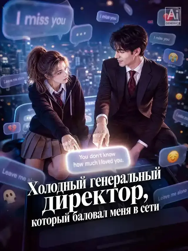 Обложка «Холодный генеральный директор, который баловал меня в сети»
