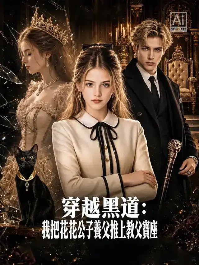 《穿越黑道:我把花花公子養父推上教父寶座》封面