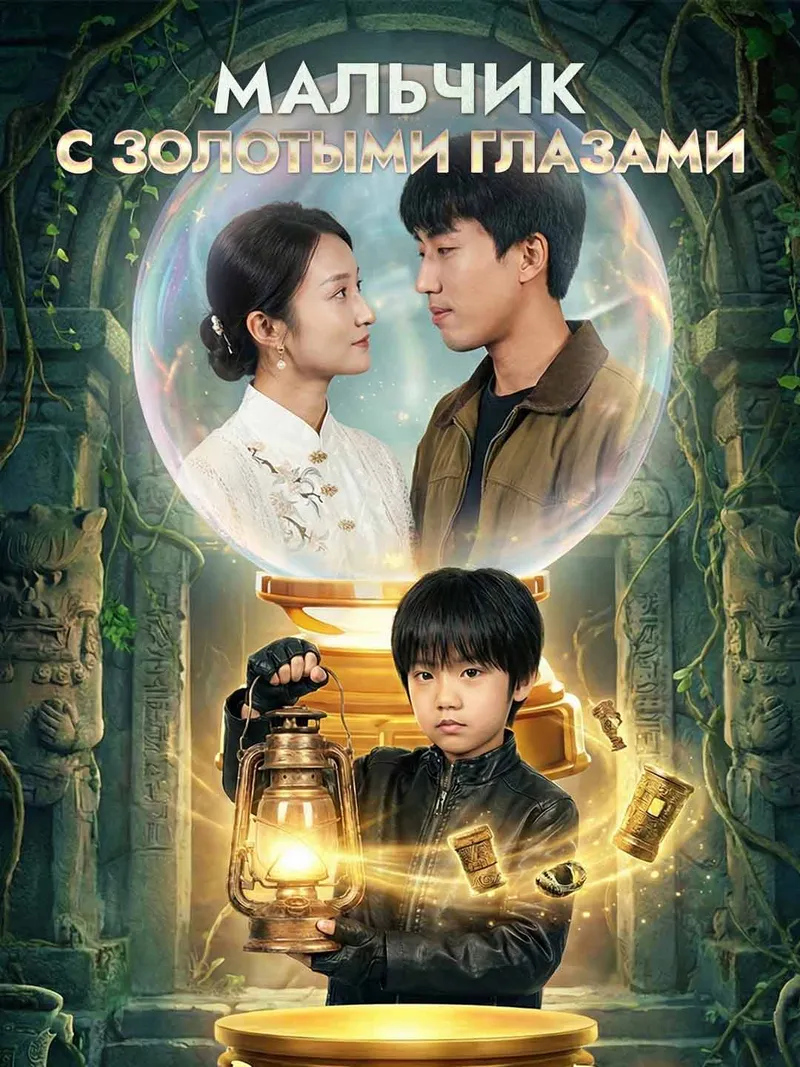 Обложка «Мальчик с золотыми глазами»