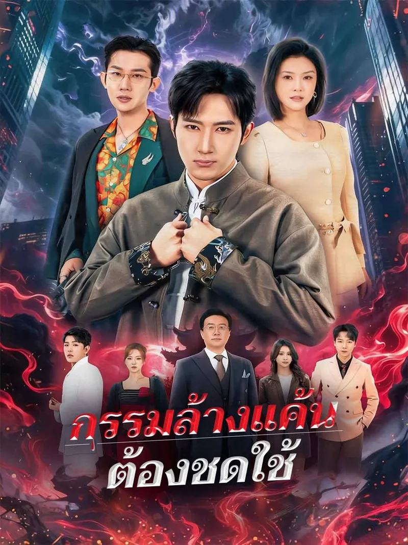 หน้าปกกรรมล้างแค้นต้องชดใช้