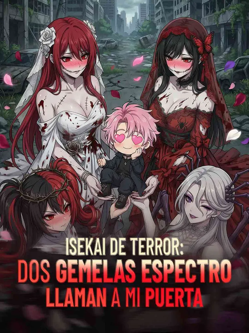Portada de Isekai de terror: dos gemelas espectro llaman a mi puerta