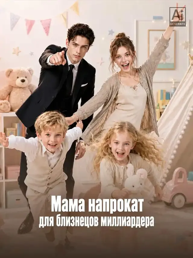 Обложка «Мама напрокат для близнецов миллиардера»