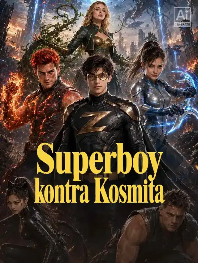Okładka Superboy kontra Kosmita