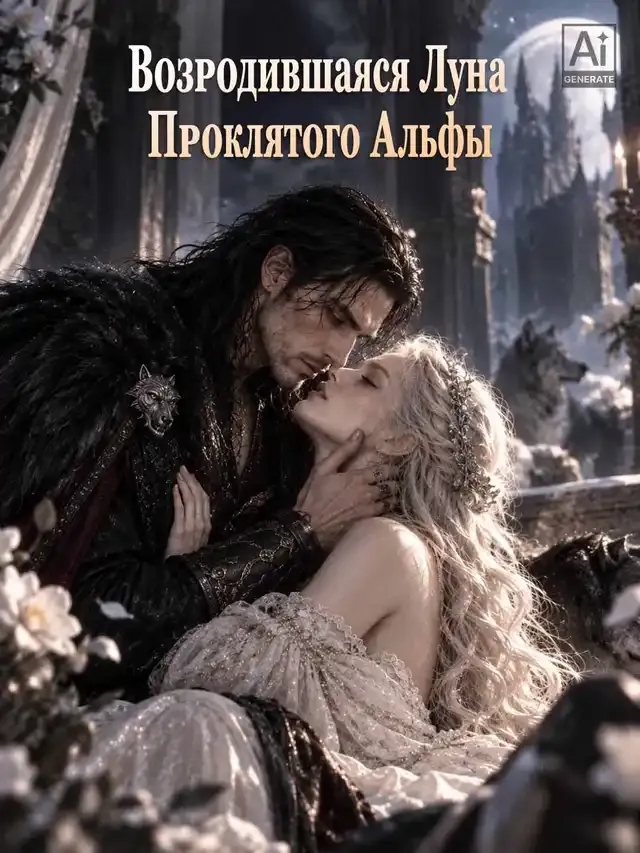 Обложка «Возродившаяся Луна Проклятого Альфы»