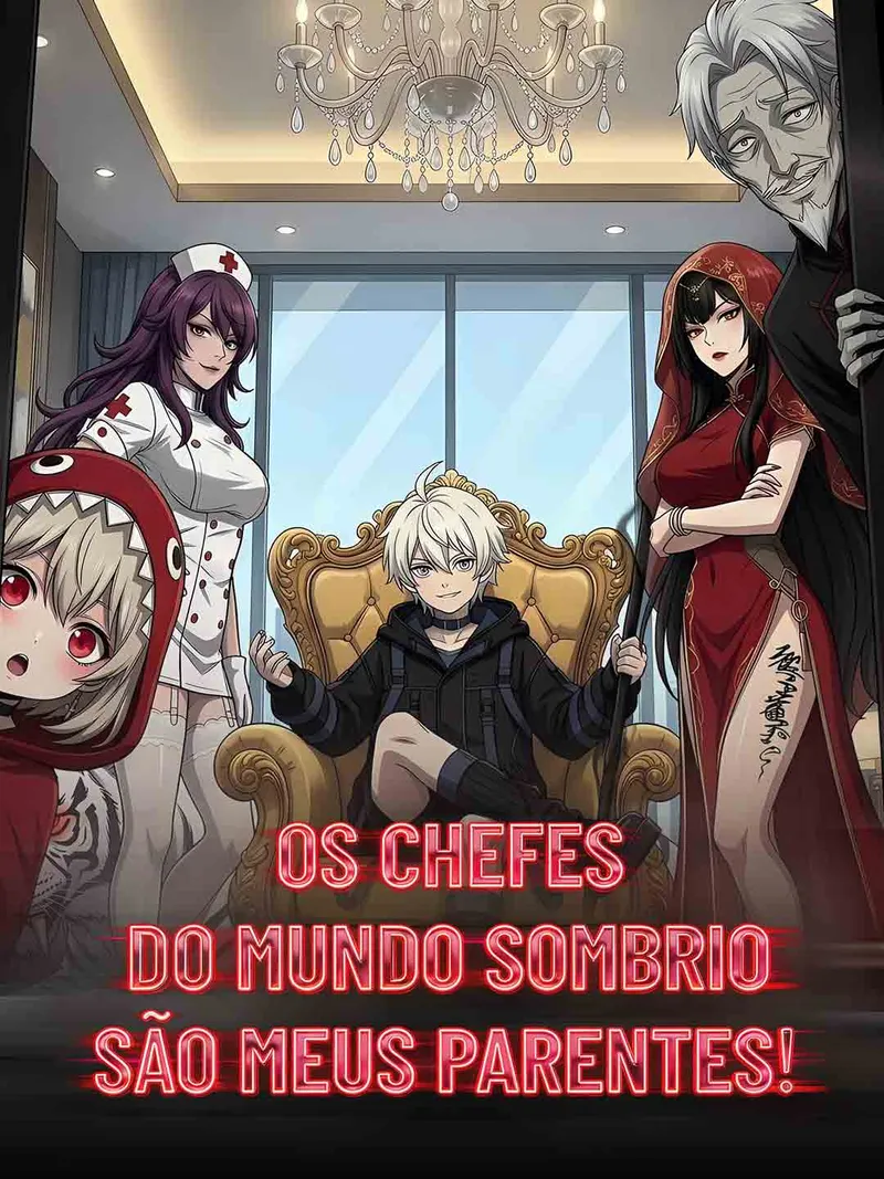 Capa de Os Chefes do Mundo Sombrio são Meus Parentes!