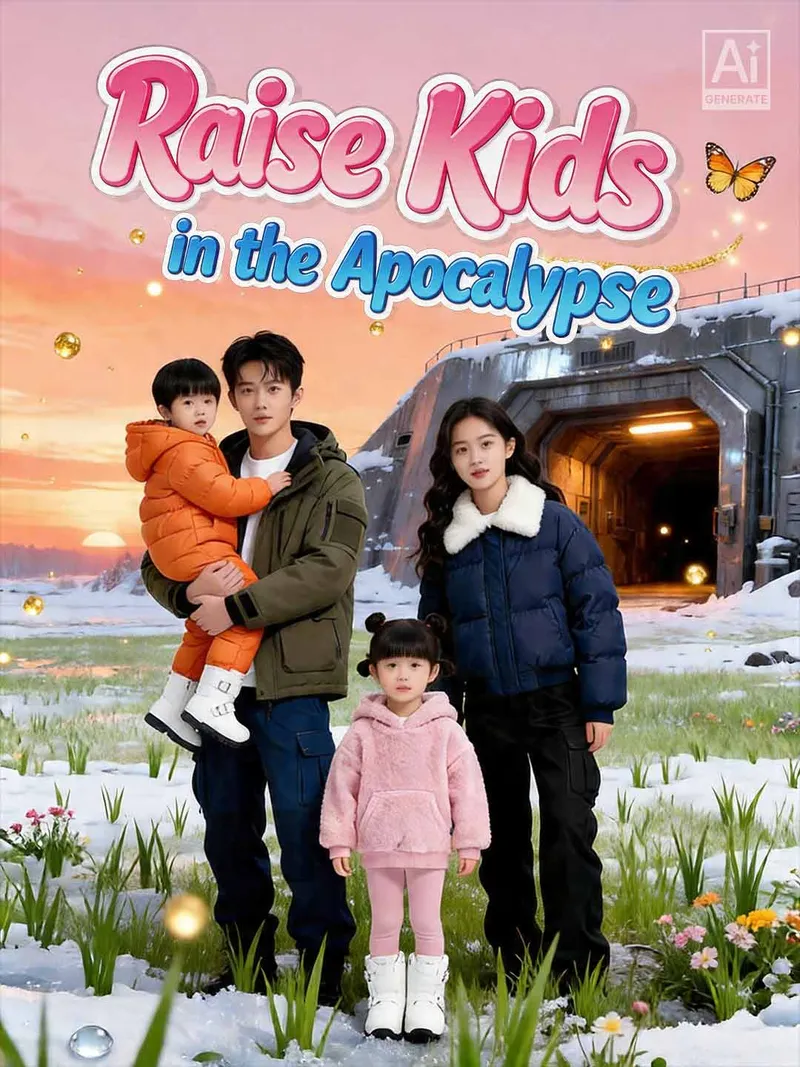 Raise Kids in the Apocalypse (English-dubbed) cover