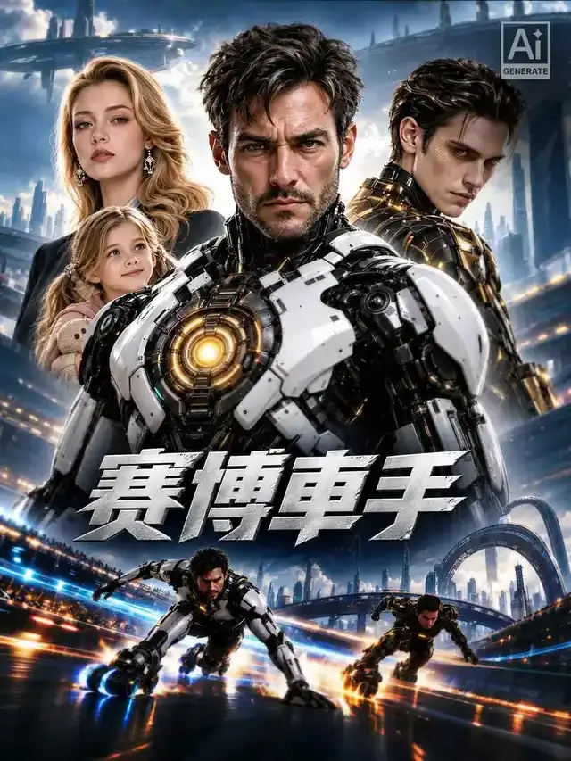 《賽博車手》封面
