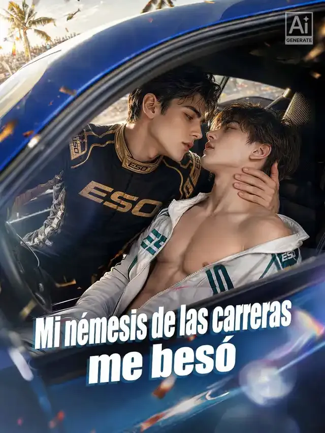 Portada de Mi némesis de las carreras me besó