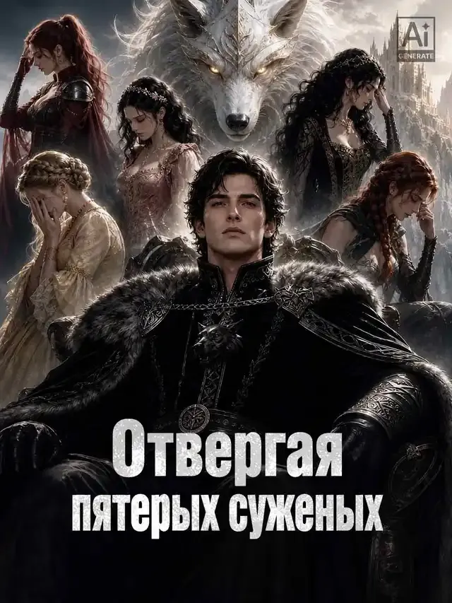 Обложка «Отвергая пятерых суженых»