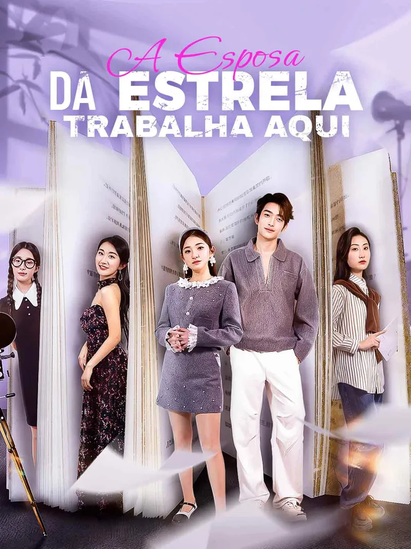 Capa de A Esposa da Estrela Trabalha Aqui