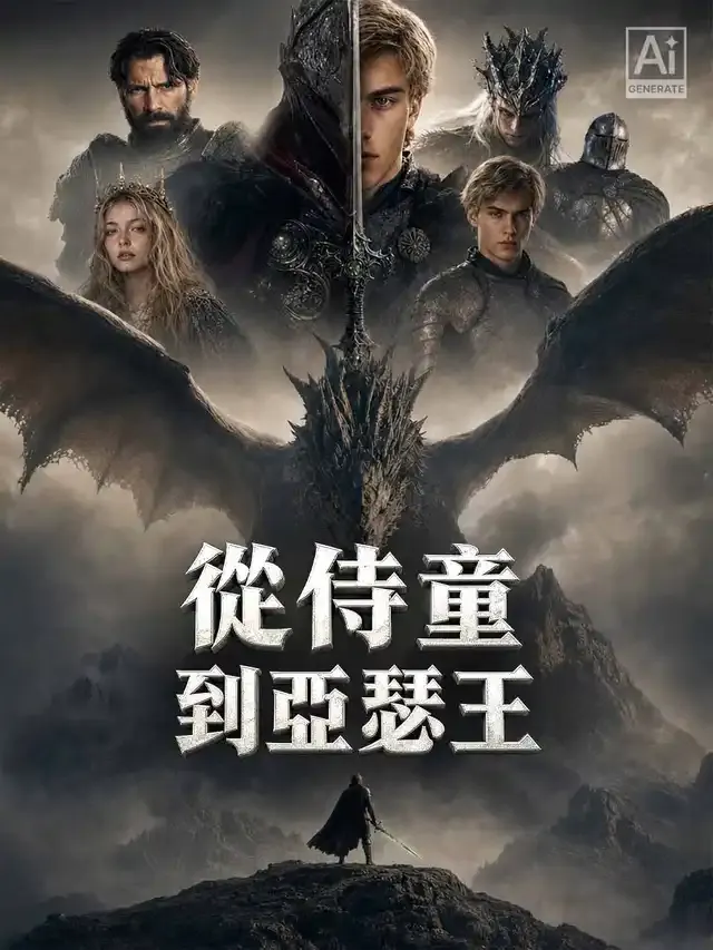 《從侍童到亞瑟王》封面