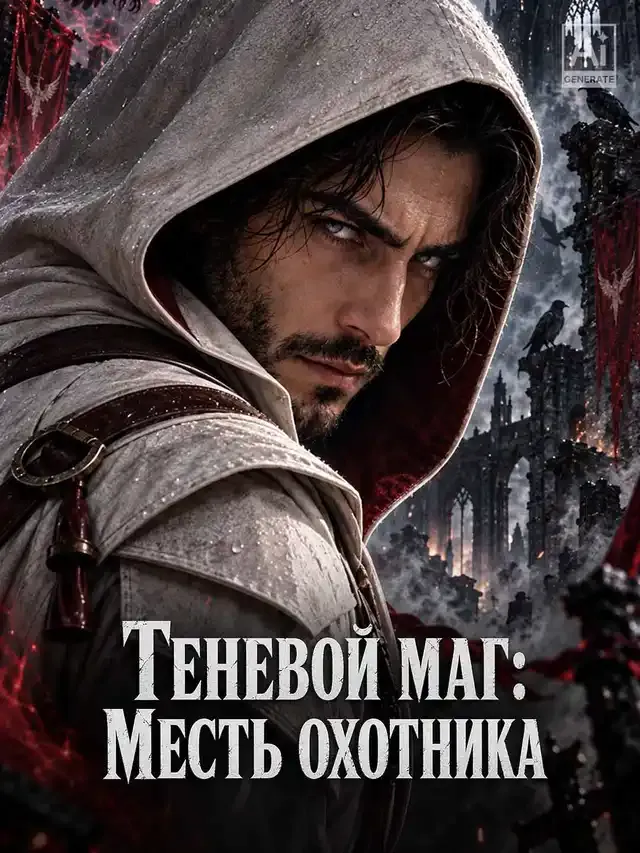 Обложка «Теневой маг: Месть охотника»