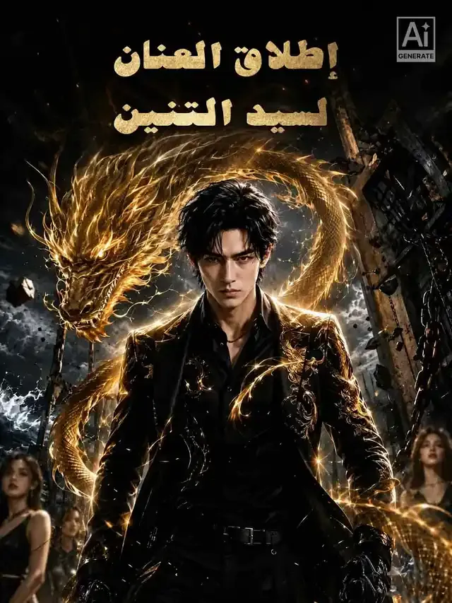 غلاف إطلاق العنان لسيد التنين