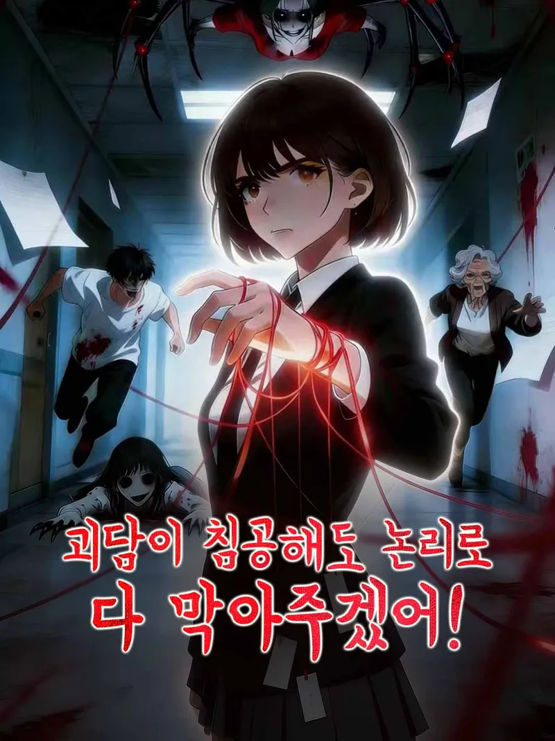 괴담이 침공해도 논리로 다 막아주겠어! 표지