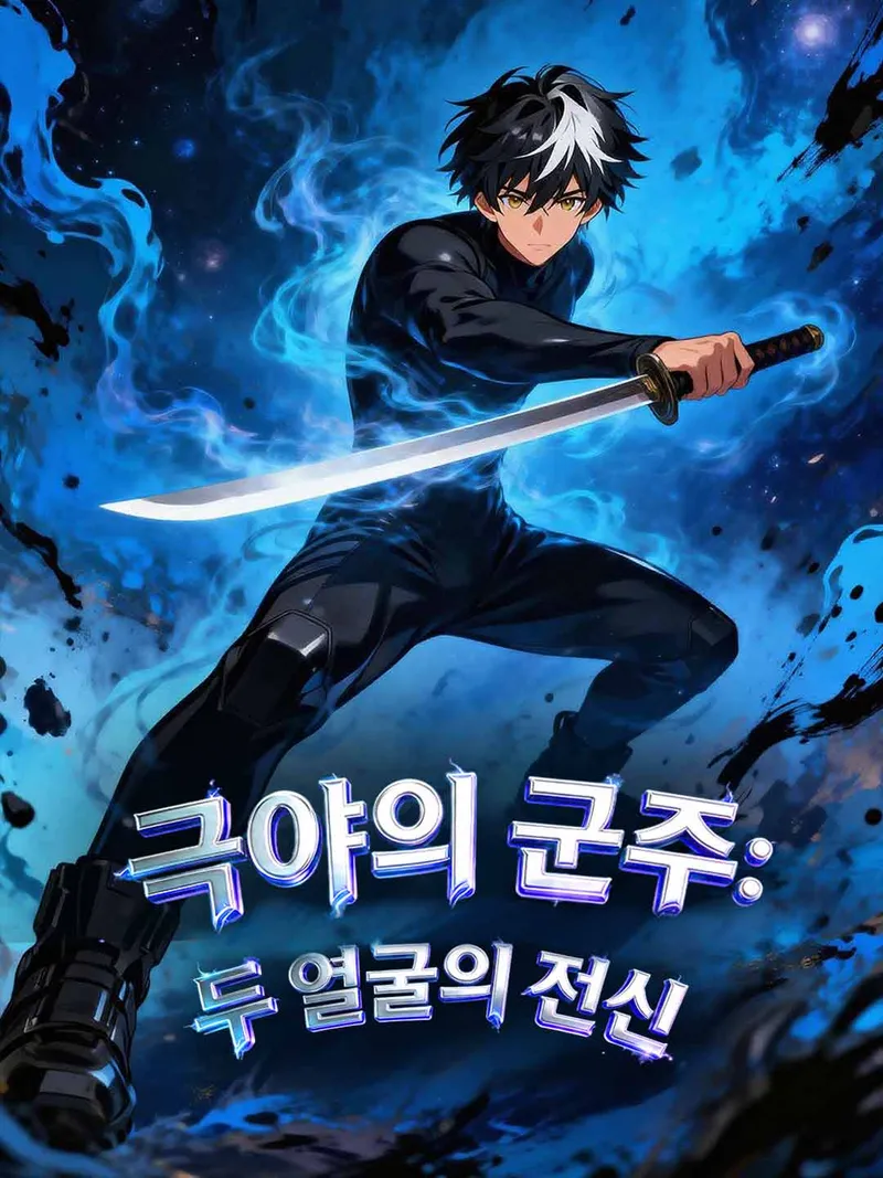 극야의 군주: 두 얼굴의 전신 표지