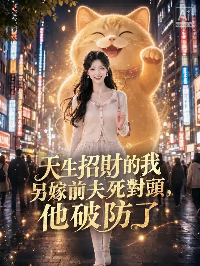 《天生招財的我另嫁前夫死對頭，他破防了》封面