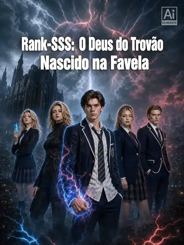 Capa de Rank-SSS:  O Deus do Trovão  Nascido na Favela