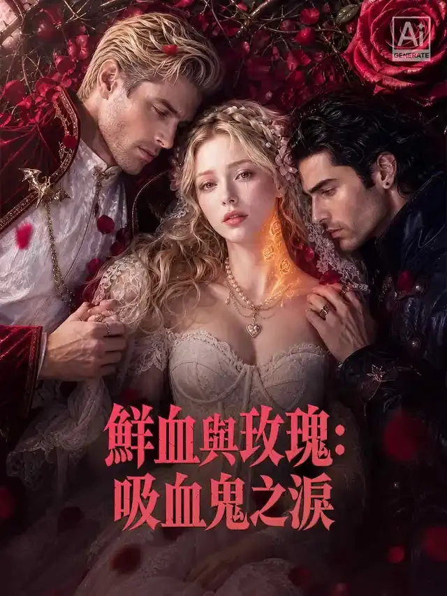 《鮮血與玫瑰：吸血鬼之淚》封面