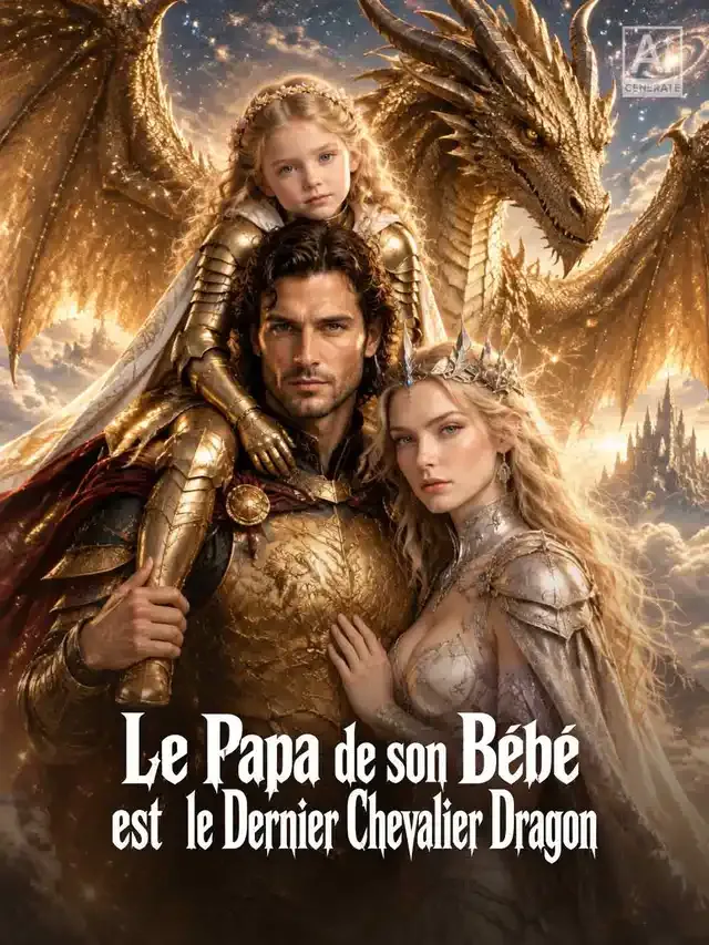 Couverture de Le Papa de son Bébé est le Dernier Chevalier Dragon