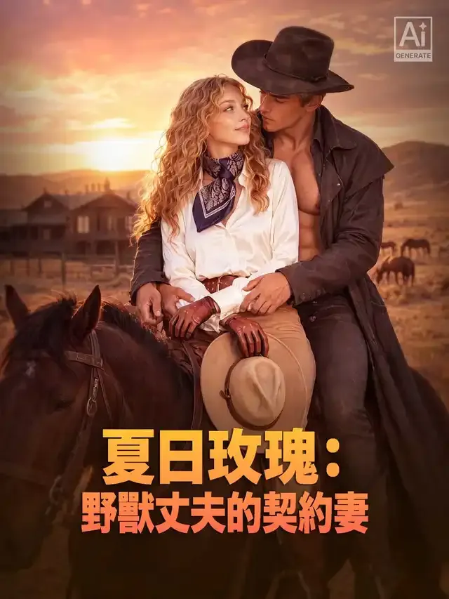 《夏日玫瑰：野獸丈夫的契約妻》封面