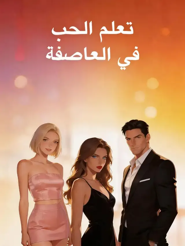 غلاف تعلم الحب في العاصفة
