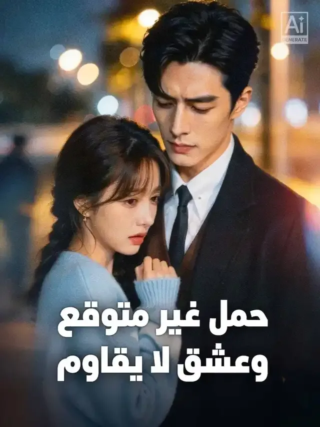 غلاف حمل غير متوقع وعشق لا يقاوم