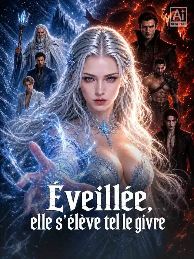 Couverture de Éveillée, elle s'élève tel le givre