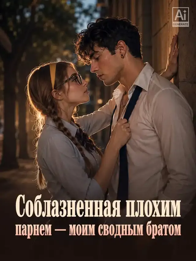 Обложка «Соблазненная плохим парнем — моим сводным братом»