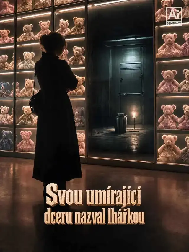 Obálka Svou umírající dceru nazval lhářkou