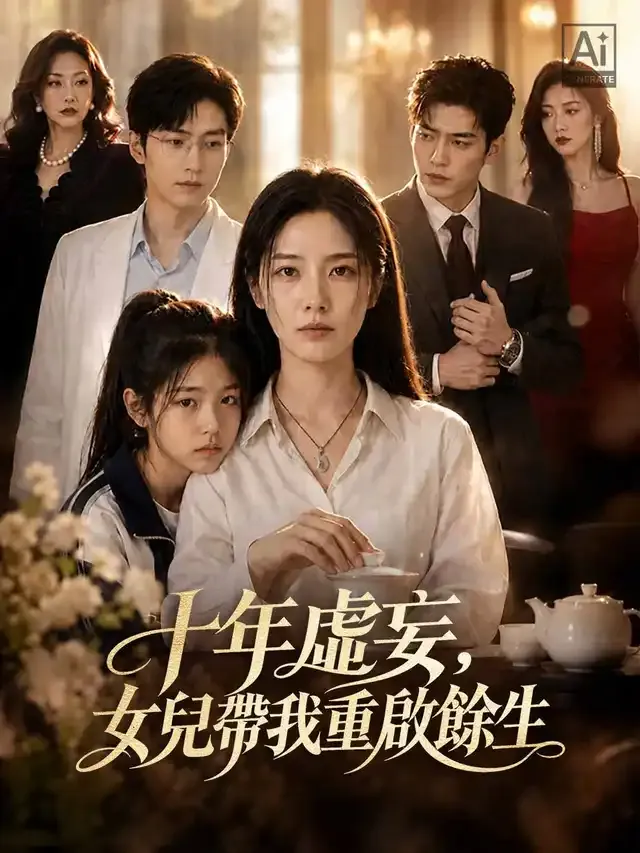 《十年虛妄，女兒帶我重啟餘生》封面