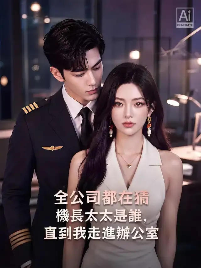 《全公司都在猜機長太太是誰，直到我走進辦公室》封面