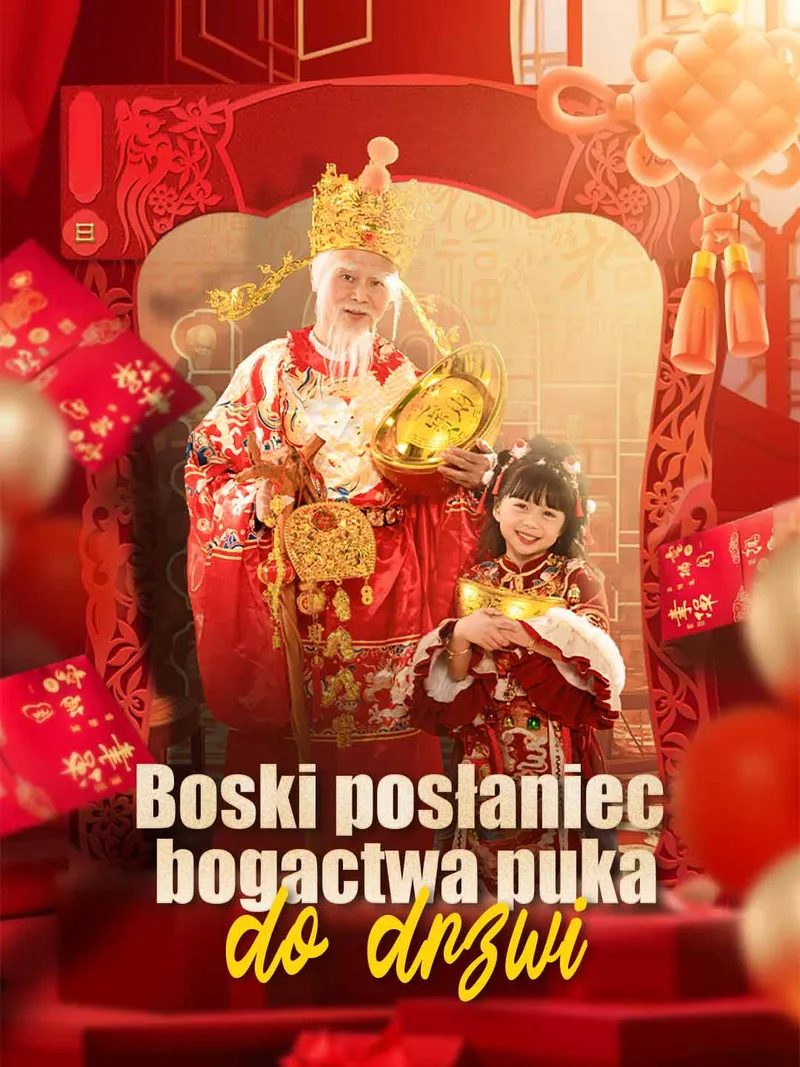 Okładka Boski posłaniec bogactwa puka do drzwi