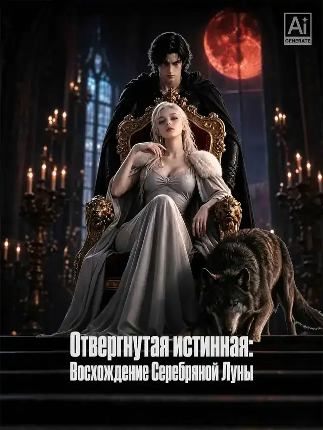Обложка «Отвергнутая истинная: Восхождение Серебряной Луны»