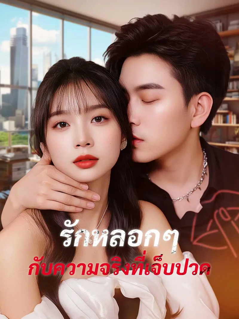 หน้าปกรักหลอกๆ กับความจริงที่เจ็บปวด