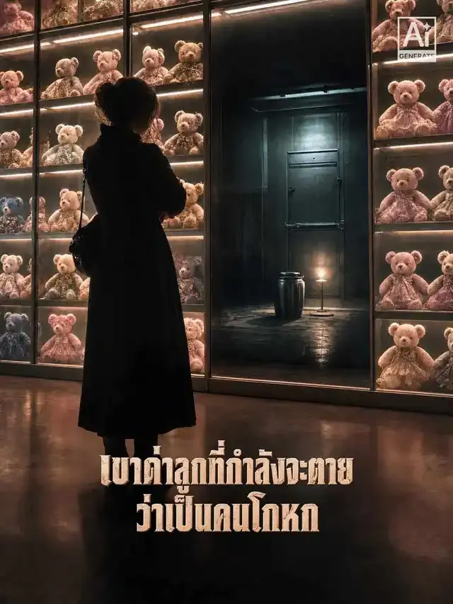 หน้าปกเขาด่าลูกที่กำลังจะตายว่าเป็นคนโกหก