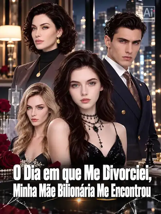 Capa de O Dia em que Me Divorciei, Minha Mãe Bilionária Me Encontrou