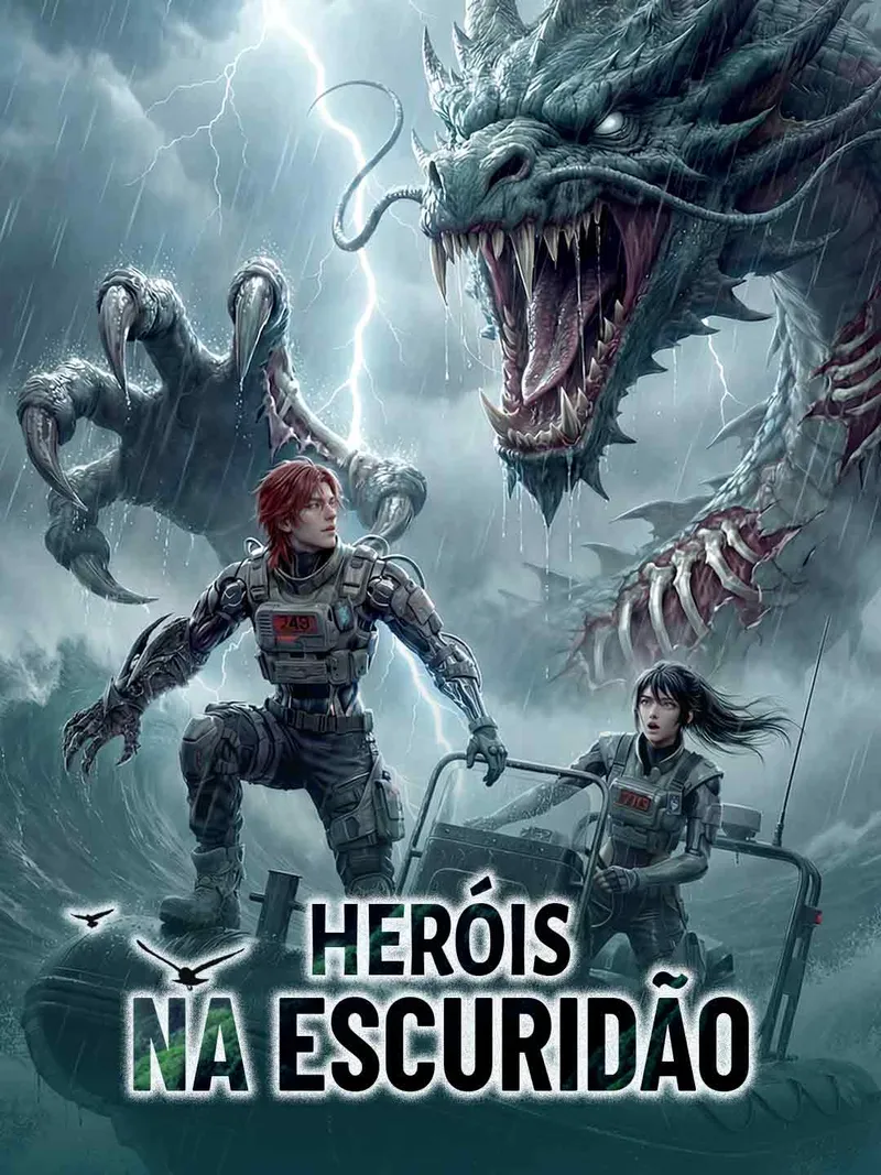 Capa de Heróis na Escuridão