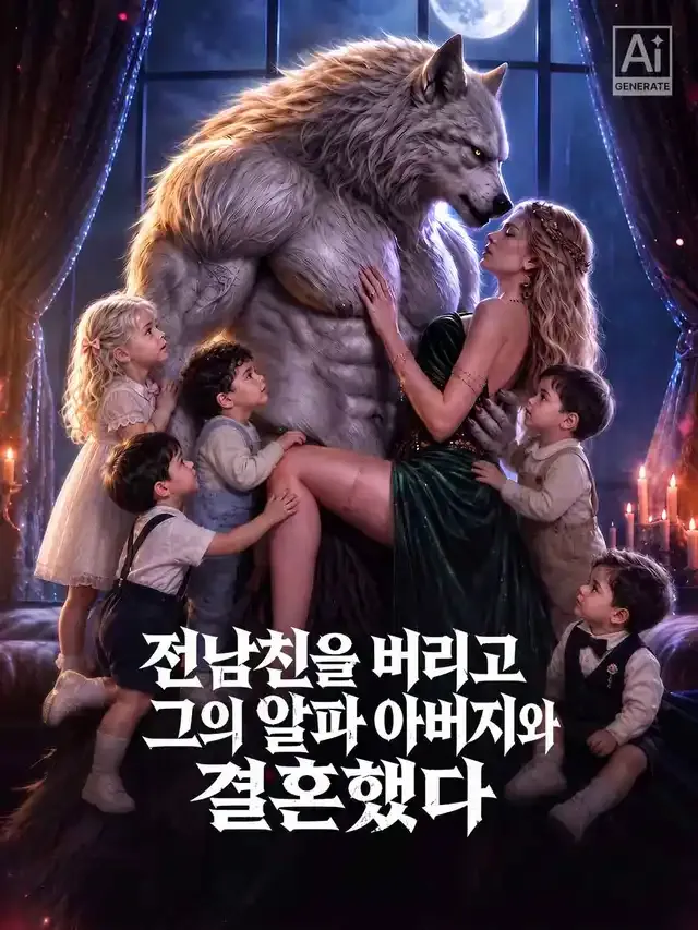 전남친을 버리고 그의 알파 아버지와 결혼했다 표지