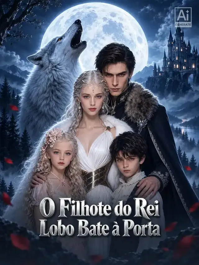 Capa de O Filhote do Rei Lobo Bate à Porta