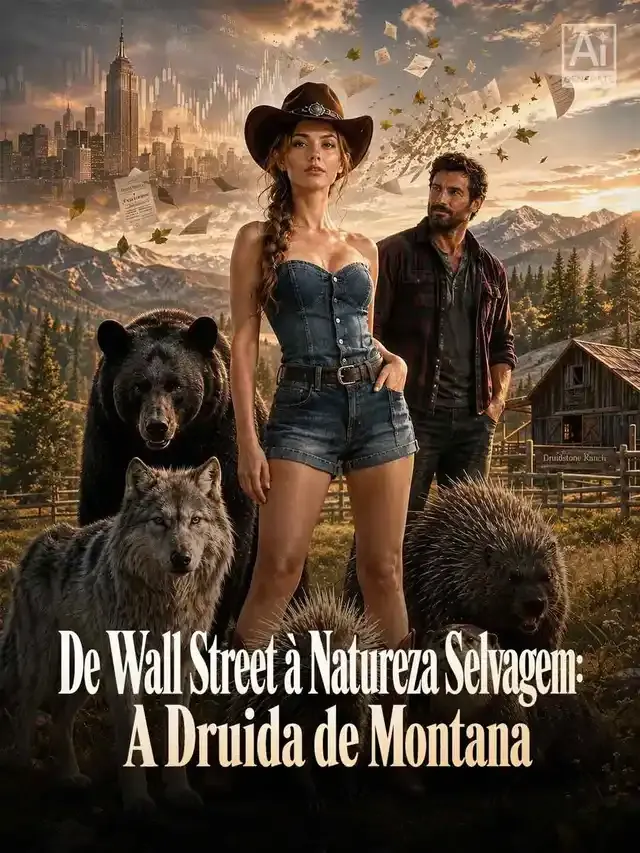 Capa de De Wall Street à Natureza Selvagem: A Druida de Montana