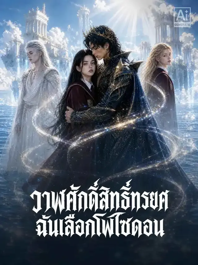 หน้าปกวาฬศักดิ์สิทธิ์ทรยศ ฉันเลือกโพไซดอน