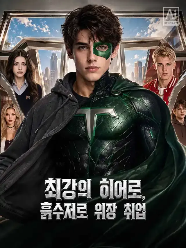 최강의 히어로, 흙수저로 위장 취업 표지