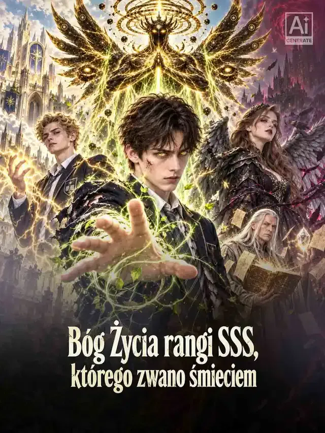 Okładka Bóg Życia rangi SSS, którego zwano śmieciem